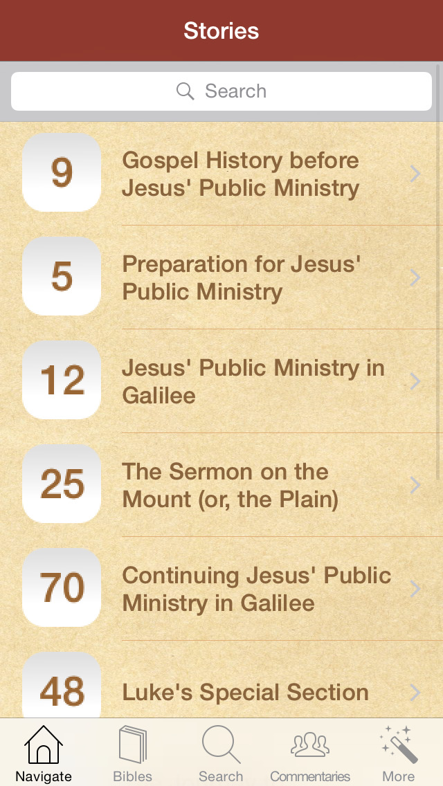聖書の勉強や論評で200聖書の物語。 screenshot1