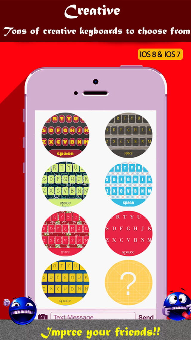 Color Keyboards for iOS 8 & 7のおすすめ画像2