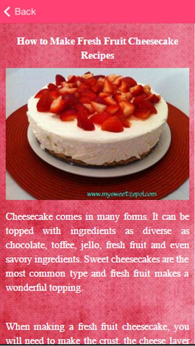Strawberry Cheesecake... screenshot1