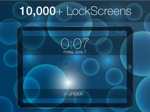 10,000+ Lock Screens with 3D Blurのおすすめ画像1