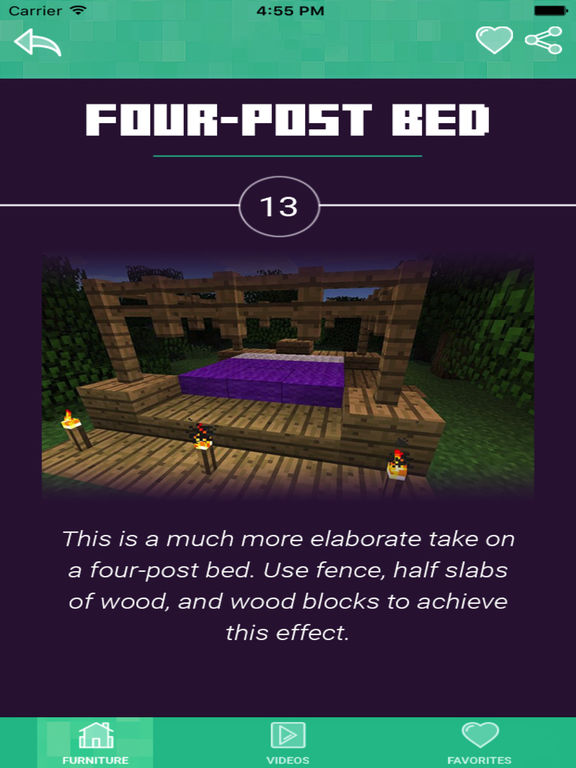 Best Furniture for Minecraft Game PE ( Pocket Edition ) & PC ( Free )のおすすめ画像4