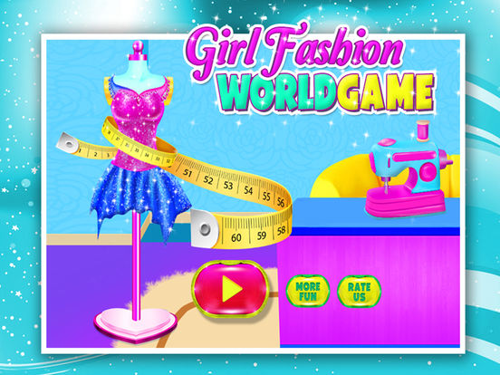 Girl Fashion World Fabulous Tailor Dressing Gamesのおすすめ画像1
