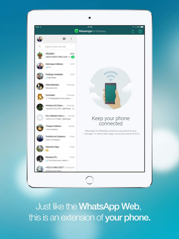 Messenger for WhatsPadのおすすめ画像3