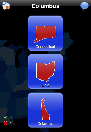 The U.S. States & Capitals Lite free app screenshot 4