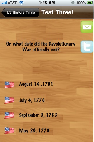 A US History Quiz! free app screenshot 3
