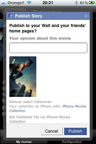 My Movies Rack Free free app screenshot 3