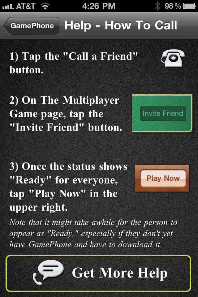GamePhone - Free voice calls and text chat for Game Center