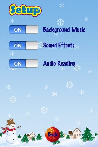 ABC Christmas Nursery Rhymes Free Lite -Talking Voice Alphabet Flashcards Kids Games free app screenshot 3