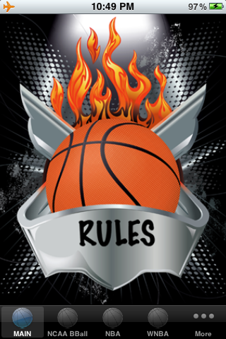 Basketball Rule Book free app screenshot 1