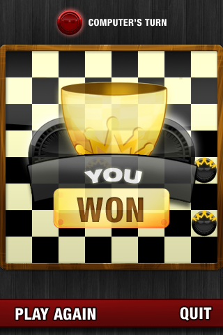 Championship Checkers Free free app screenshot 2