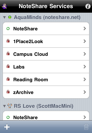 NoteShare Mobile Viewer free app screenshot 2