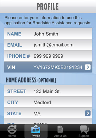 Volvo On Call free app screenshot 2