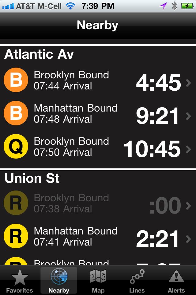 NextStop - NYC Subway free app screenshot 2
