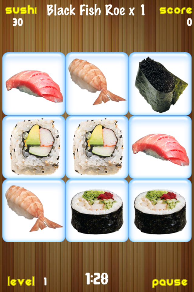 Click Sushi free app screenshot 2