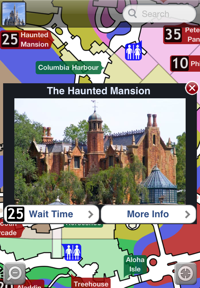 Disney World Maps Free free app screenshot 2