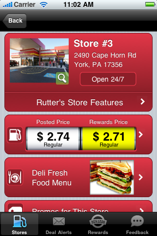 Rutter's Store Finder free app screenshot 4