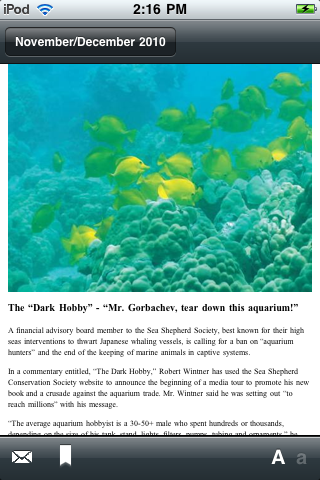 Coral Magazine free app screenshot 3