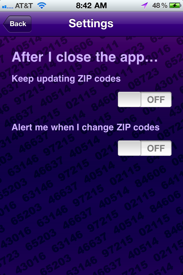 What's My Zip?