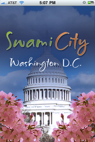 SwamiCity Washington DC free app screenshot 1