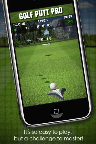 Golf Putt Pro free app screenshot 1