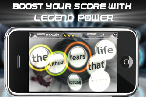 Lyric Legend free app screenshot 2
