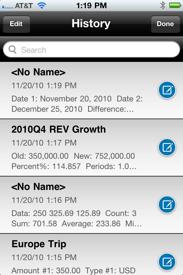 powerOne Finance Calculator  - Lite, Free Edition free app screenshot 3