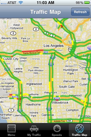 California Traffic Report free app screenshot 1