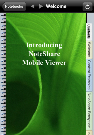 NoteShare Mobile Viewer free app screenshot 3