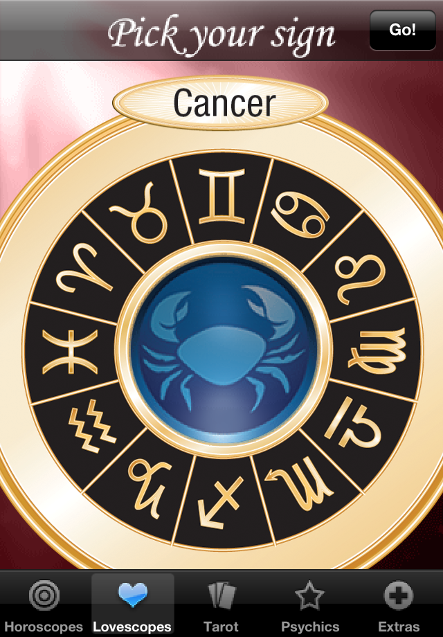 Horoscopes and Tarot free app screenshot 2
