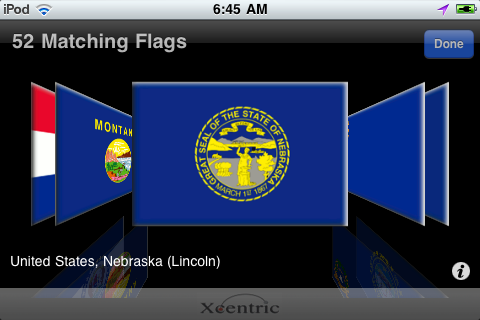 Flags and Capitals free app screenshot 3