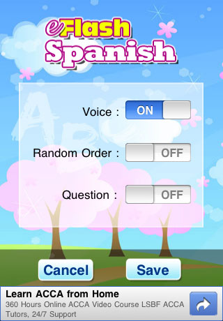 Spanish Baby Flash Cards + FREE Spanish Tutor for Toddlers & Preschool Kids free app screenshot 4