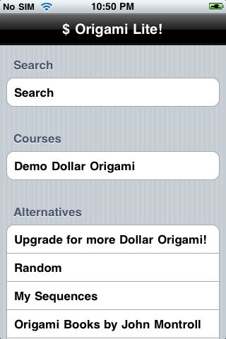 Dollar Origami Lite free app screenshot 3