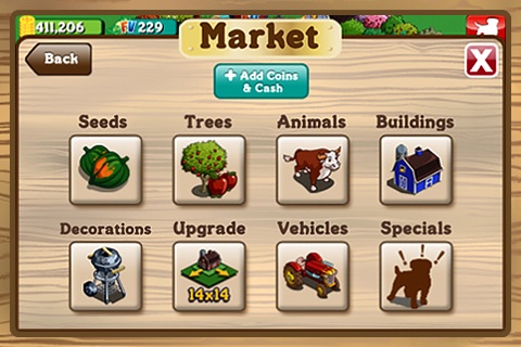 FarmVille by Zynga free app screenshot 3