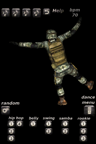 Dance Man Lite Version free app screenshot 3