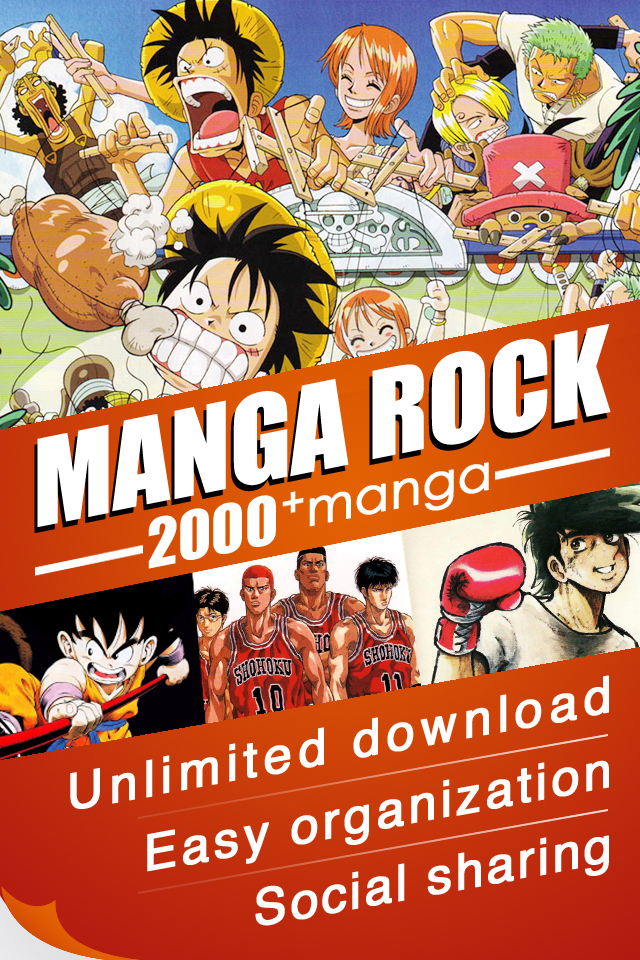 Manga Rock - The ultimate manga viewer free app screenshot 1