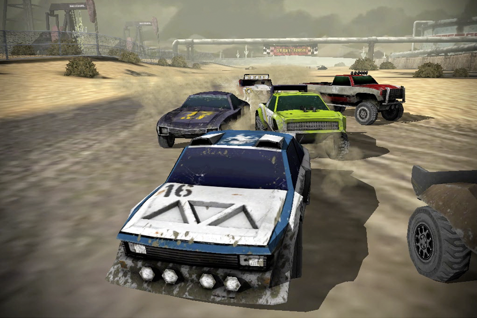 Uber Racer 3D - Sandstorm free app screenshot 1