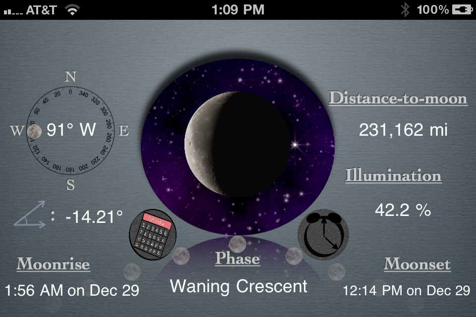 Moon. free app screenshot 1