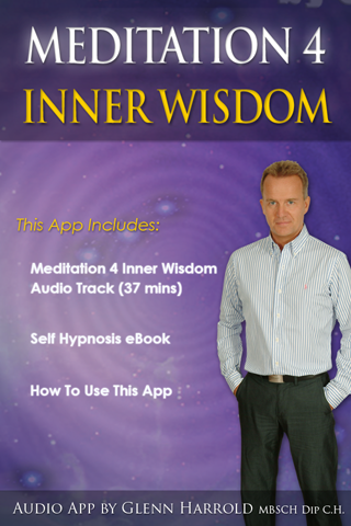 Meditation 4 Inner Wisdom by Glenn Harrold (hypnosis audio) free app screenshot 1
