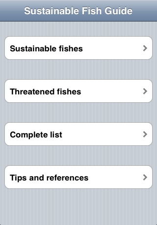 Sustainable Fish Guide free app screenshot 3