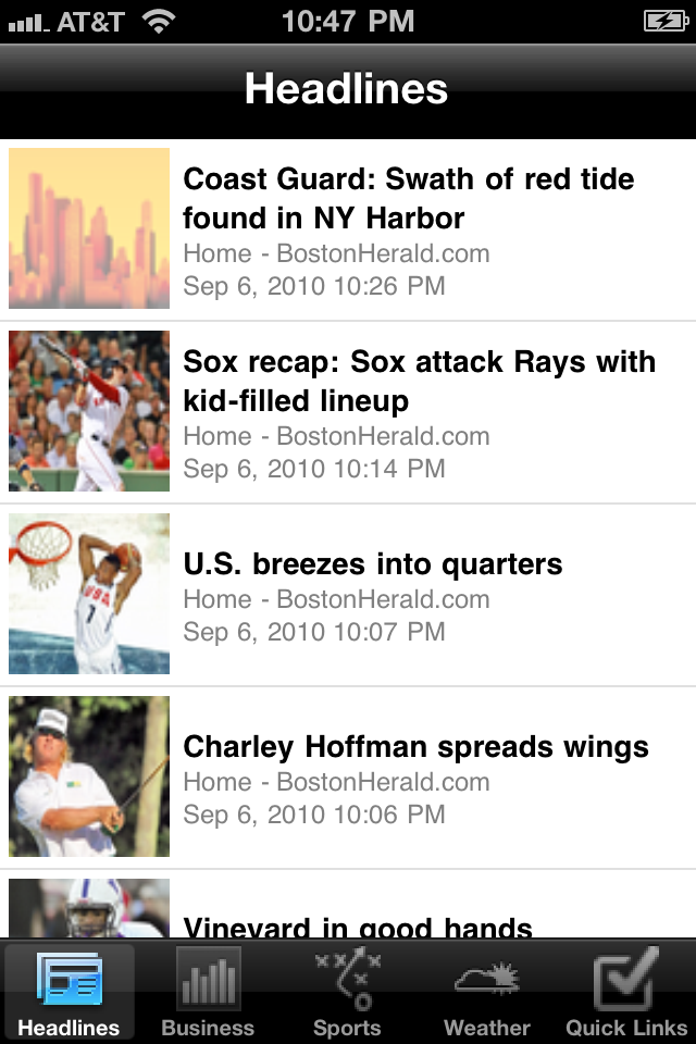 Boston Local News Free free app screenshot 1