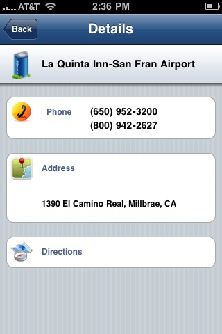 Airport Info Lite free app screenshot 3