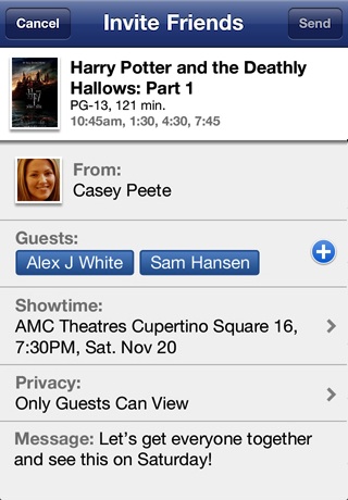 Moviefone - Movies, Theaters, Showtimes and News from Hollywood free app screenshot 3