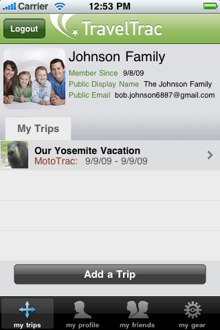 TravelTrac Lite free app screenshot 3