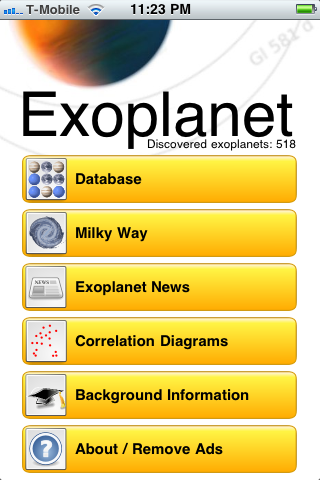 Exoplanet free app screenshot 3