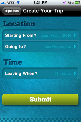 GobiCab - easy taxi sharing! free app screenshot 2