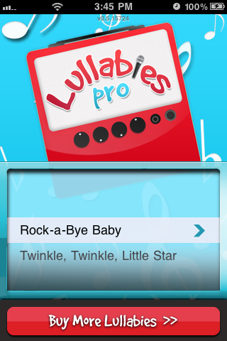 Lullabies Pro Karaoke free app screenshot 3