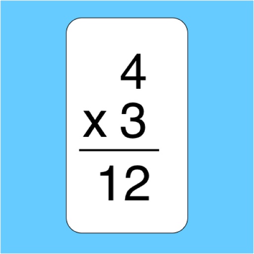 free Awesome Flashcard Multiplication FREE iphone app