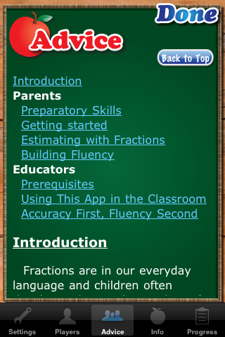 MathTappers  Estimate Fractions - a math game to help children learn to make sense of fraction sums and differences by estimating free app screenshot 4