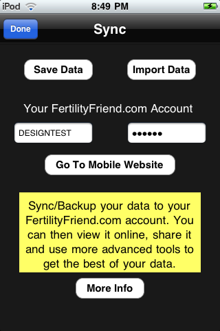 Free Menstrual Calendar free app screenshot 4