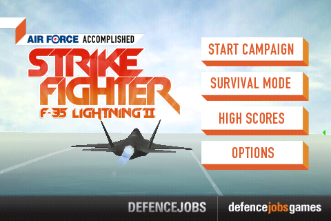 Strike Fighter free app screenshot 1